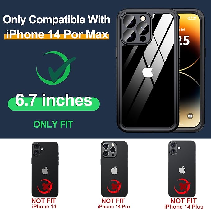 for iPhone 14 Pro Max Case Waterproof - Image 7