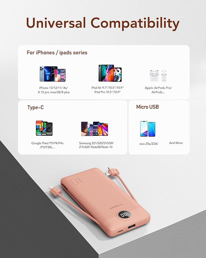 VEGER Portable Charger Power Bank - Image 6