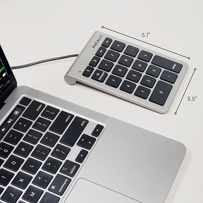 USB C Wired Number Pad for Mac - Image 2