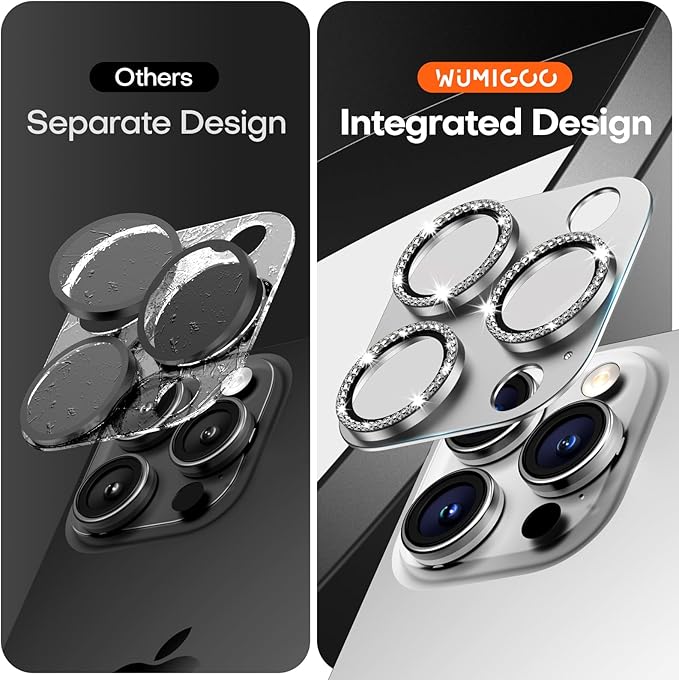 Camera Lens Protector for iPhone 16 Pro Max/16 Pro/15 Pro Max/15 Pro/14 Pro - Image 2