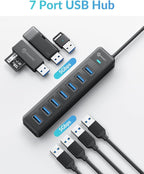 PHIXERO 7 Port USB Hub 3.2 - Image 2