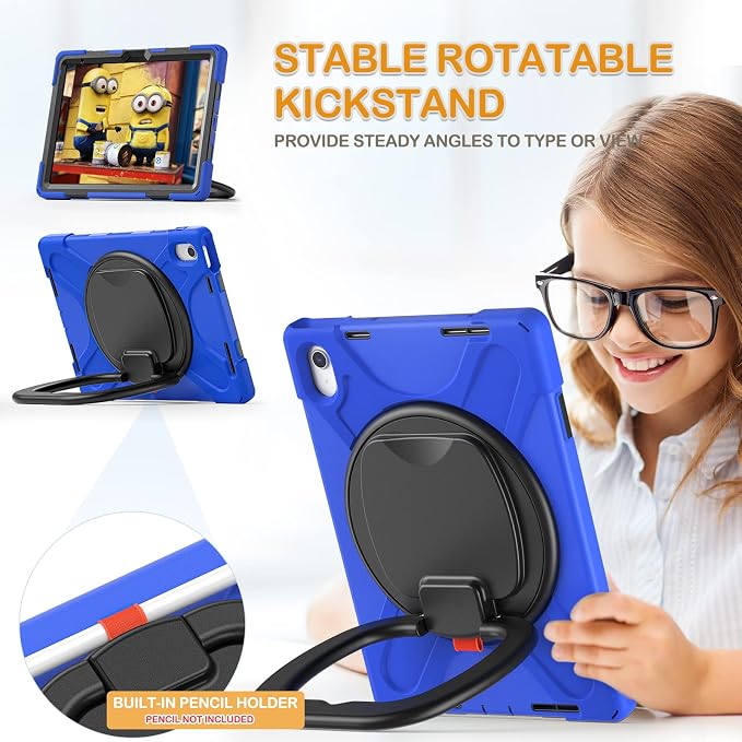 BRAECN Case for iPad 11th/10th Generation 11”/10.9'' 2025/2022-Rugged Silicone - Image 3