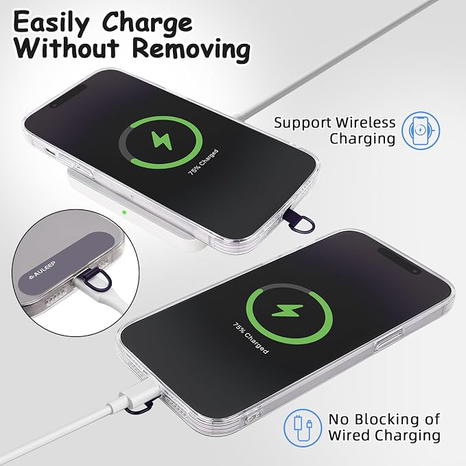 AULEEP Universal Phone Lanyard Corssbody, Anti-theft Phone Strap - Image 8