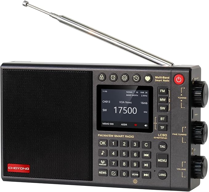 CHOYONG LC90 Smart Internet Radio, Longwave & Shortwave Multi-Band Radio by CHOYONG