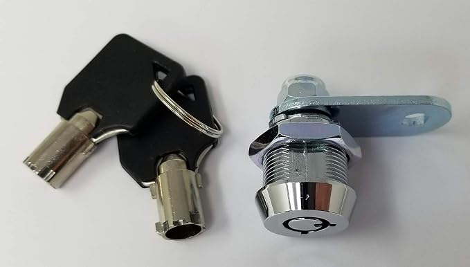 Admiral Locks Tubular Cam Lock, Keyed Alike Removable Key RV Compartment - Image 5