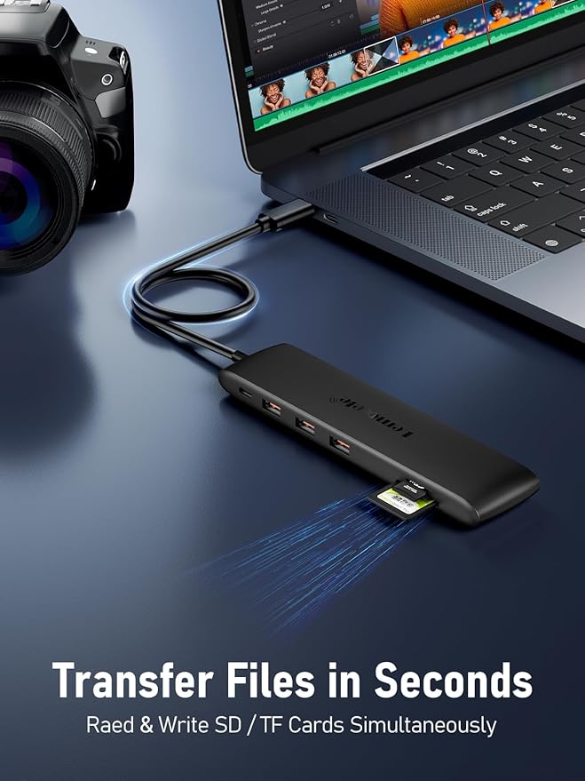 Lemorele USB C Dual Monitor Docking Station - Image 6