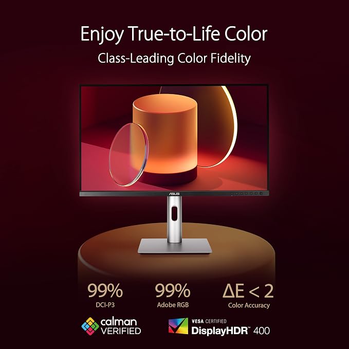 ASUS ProArt Display 27” 4K HDR Professional Monitor - Image 2