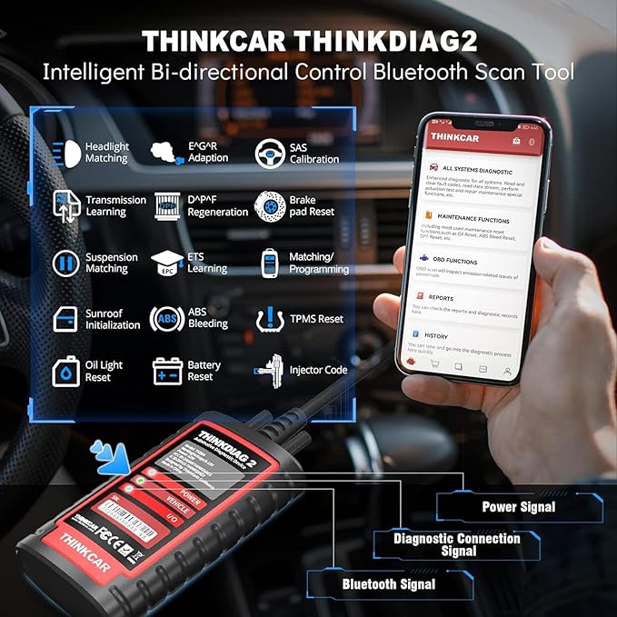Thinkdiag2 All System Bidirectional Control OBD2 Diagnostic Scanner - Image 5