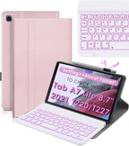 DETUOSI Backlit Keyboard Case for Samsung Galaxy Tab A7 Lite 8.7" 2021 by DETUOSI