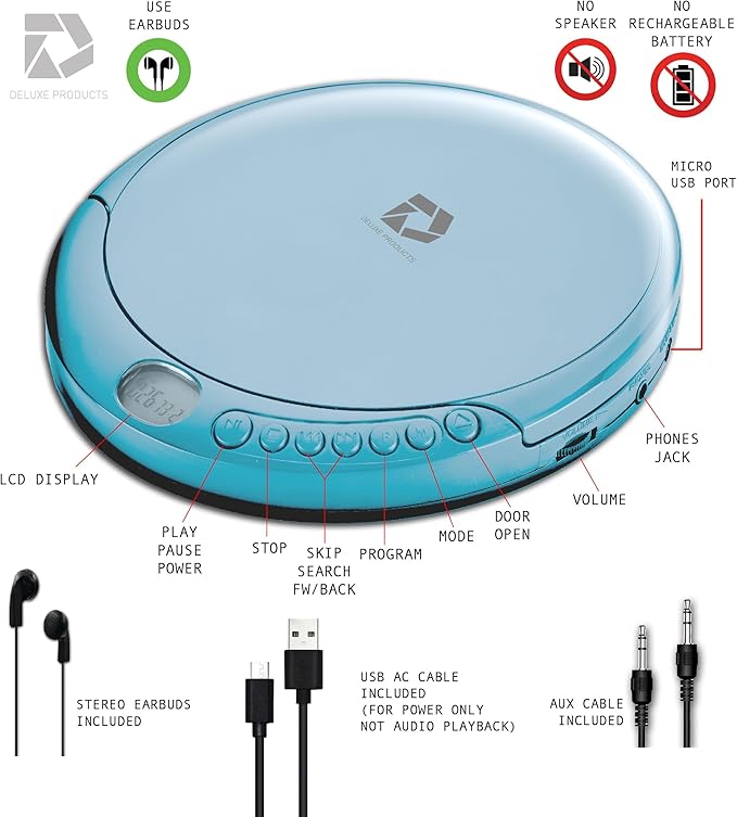 Deluxe Products CD Player Portable - Image 7