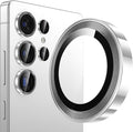 YWXTW S25 Ultra Camera Lens Cover, 9H Tempered Glass Upgraded Metal Edging by YWXTW