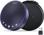 EMEET Bluetooth Speakerphone M3, Zoom Certified 4 AI Mics 360°Voice Pickup 18H by EMEET