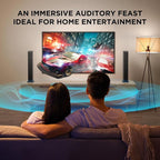 2.2ch 100W Sound Bar for Smart TV, 2-in-1 Detachable Bluetooth 5.3 Speaker - Image 5
