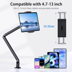 Tablet Stand Holder, Aluminum iPad Desk Mount Bracket, Tablet Arm Mount Holder - Image 5
