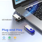 ABLAZE 1GB USB Flash Drive 100 Pack, USB 2.0 Thumb Drives Bulk Memory Sticks - Image 2