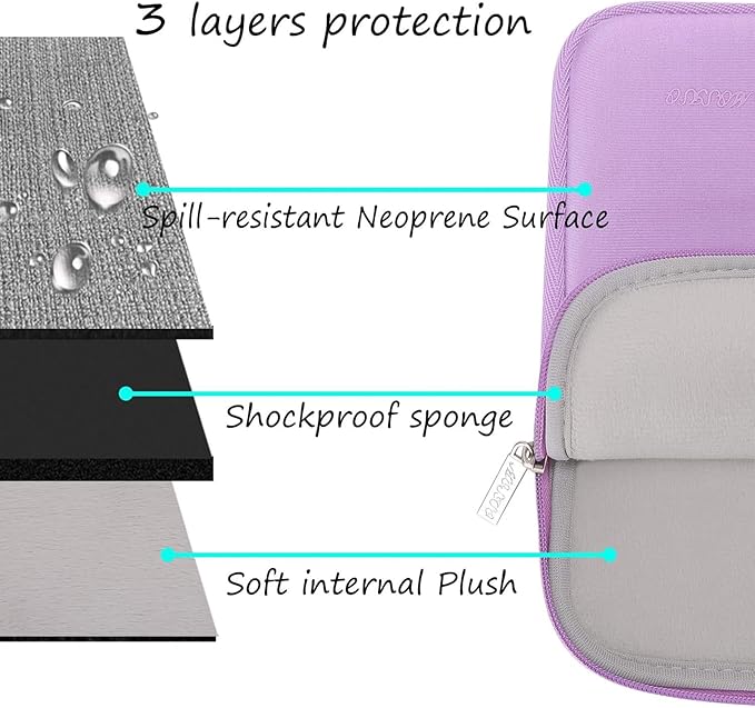 MOSISO Laptop Case 15 inch, 15 inch Laptop Sleeve Bag Compatible - Image 3