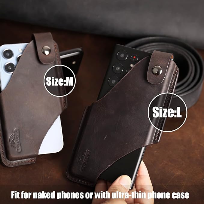 Topstache Leather Phone Holster - Image 6