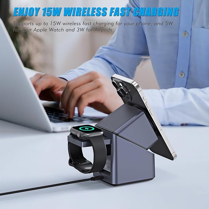 4-in-1 Charging Station Compatible - Image 6