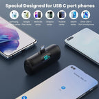Samll Portable Charger for iPhone 16/15 Series, 5000mAh 3A PD USB C Power Bank - Image 3