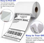 FungLam 100 Rolls 4x6 Direct Thermal Shipping Labels, 250 Labels Per Roll - Image 2
