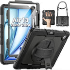 SEYMAC for iPad Air 13 Inch Case M3 2025/ M2 2024, Heavy Duty Shockproof by SEYMAC