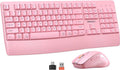 MEETION Wireless Keyboard and Mouse, Full-Sized Cordless Keyboard by MEETION