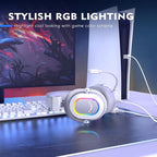 FIFINE USB Gaming Headset, PC Headphones Wired - Image 7