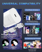 iPhone 16 15 Charger Fast Charging, 30W USB C iPhone 16 15 Pro Max Charger - Image 5