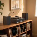 Vinyl Record Player Built in HiFi Stereo Speakers BT Wireless Input Belt Drive - Image 7