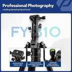 Fotopro Mini Tripod with Ball Head Phone Mount Detachable Selfie Stick Folded - Image 3