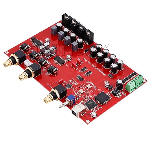 F-2-F HiFi DAC Converter Audiophile Dual AD1865R NOS R2R Decoder FPGA - Image 5