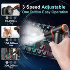 Compressed Air Duster, 000RPM Powerful Electric Air Duster, No Canned Air - Image 3