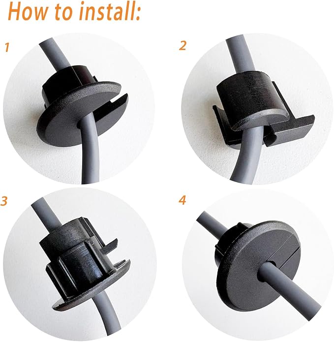 Wall Bushing Grommet for Starlink Dishy Router Ethernet Adapter Cable, Starlink - Image 5