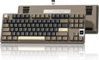 QK87 75% Keyboard with Multimedia Screen, QMK/VIA Wireless Gaming Keyboard by Rainy75
