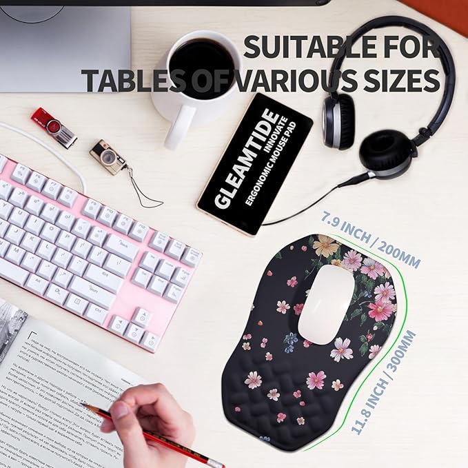 Ergonomic Raised Mouse Pad Wrist Support - Image 5