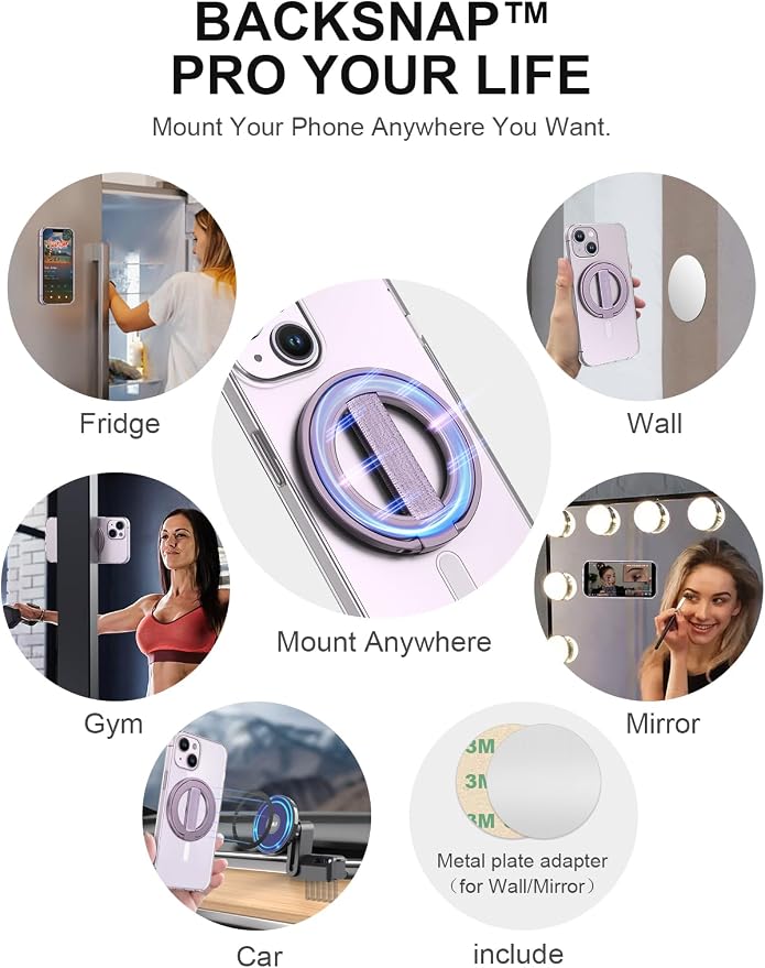 EWA MagOne Ultra Phone Grip Stand - Image 7