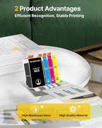 923 Ink Cartridges for HP Printers Replacement for HP Ink 923 923XL 923e Use - Image 7