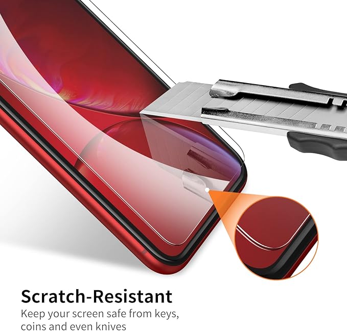 UNBREAKcable Screen Protector for iPhone XR / iPhone 11, 9H Hardness Tempered - Image 6