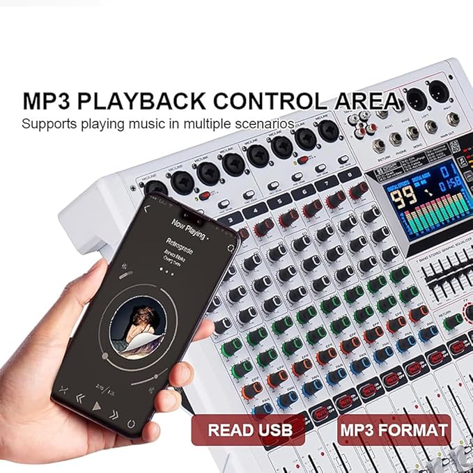 GF8PRO Professional 8-Channel DJ Console - - Image 4