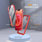 Miracase Glass Series for iPhone 12/12 Pro Case 6.1 inch, Upgraded Full-Body - Image 2
