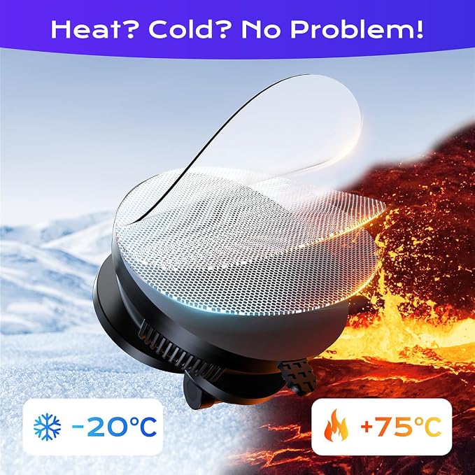 Magnetic Car Phone Holder, 360° Rotation Strong Suction Car Phone Mount - Image 3