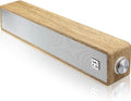 MICA Computer Speakers, Wired Computer Sound Bar, Wooden Mini Soundbar by MICAPRODUCED
