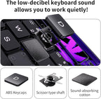 iPad Keyboard Case for iPad 10th Gen & 11th, Magic Wireless Keyboard - Image 9