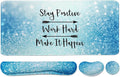 Large Mouse Pad and Keyboard Wrist Rest, Desk Pad by Youarenoble