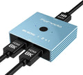 8K HDMI Switch 2 in 1 Out, 8K HDMI Splitter 4K 120Hz 1 in 2 Out by ForvidoTech