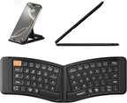 ProtoArc Ergonomic Foldable Keyboard, XK03 Split Folding Travel Bluetooth by ProtoArc