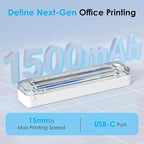 Portable Thermal Printer, Home Use, Office&School – Supports 8.5" x 11" US - Image 5