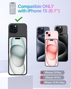 TORU CX Slim for iPhone 15 Case Wallet | Protective Shockproof Heavy Duty Cover - Image 2