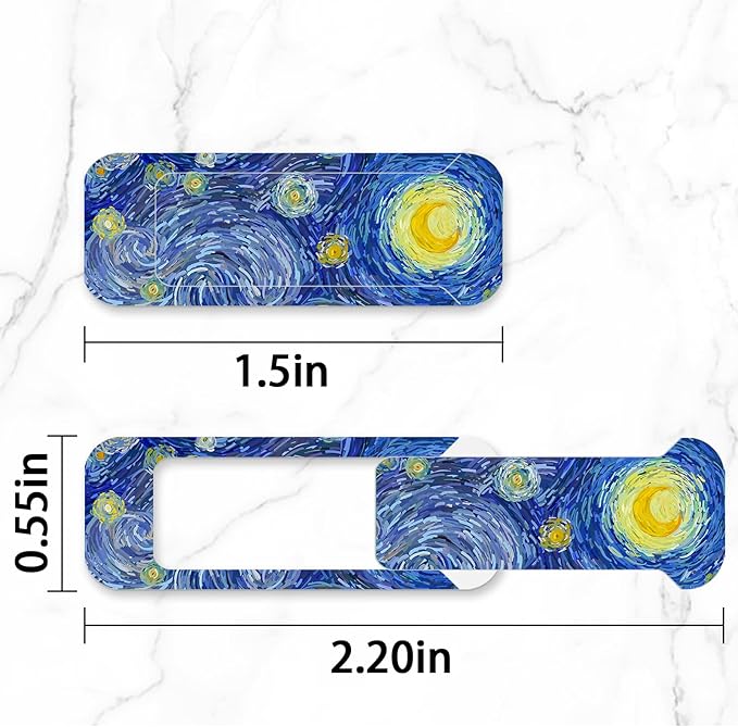 Webcam Cover, 3 Pieces, Laptop Camera Cover, Privacy Shielding Capacity is - Image 2