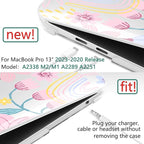 TWOLSKOO Compatible with MacBook Pro 13 inch Case 2023-2016 A2338 M2/M1 A2251 - Image 2